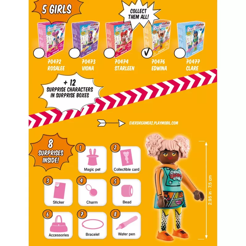 70476 EverDreamerz Edwina - Comic World, zabawka konstrukcyjna