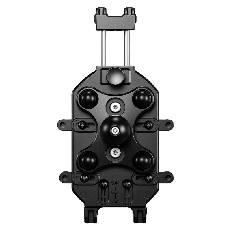 Pasywny uchwyt UleFone Armor Mount Pro do telefonów komórkowych — mocowanie na kierownicę, do rowerów i hulajnóg, czarny