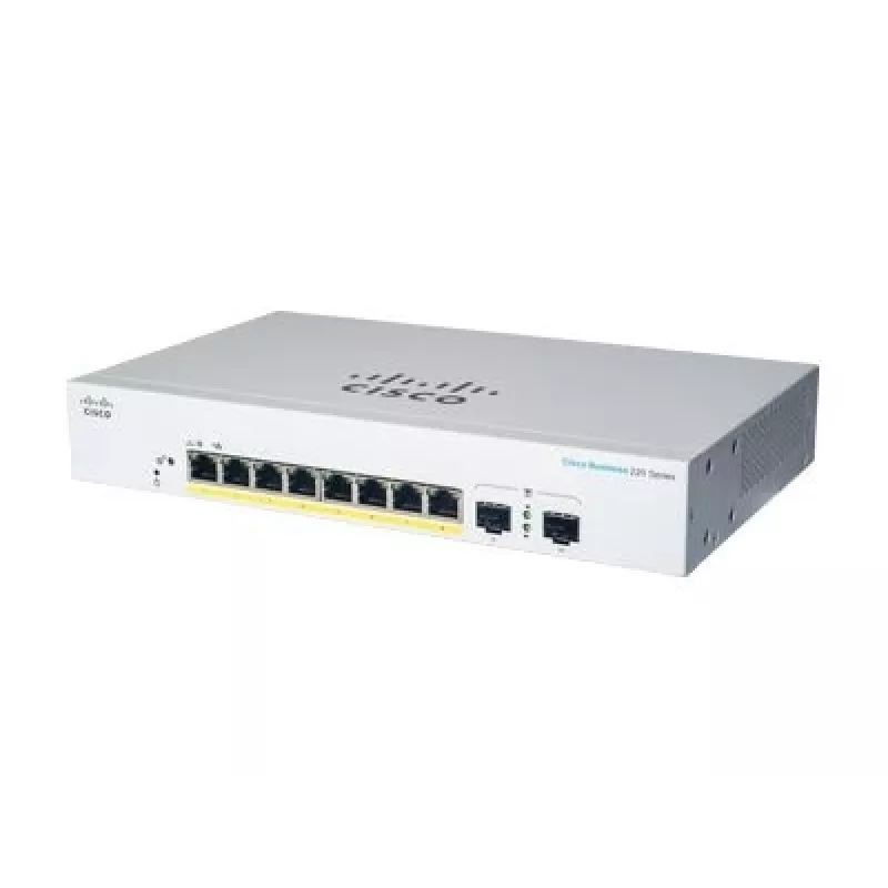 Przełącznik Smart Switch Cisco CBS220-8P-E-2G