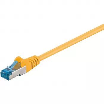 Goobay 93658 Ethernet Patch kabel żółty