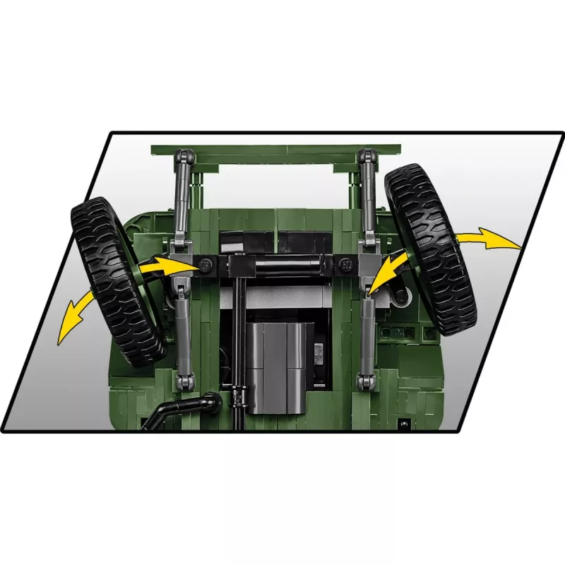 Zestaw konstrukcyjny Cobi Willys MB COBI-2805, 250 elementów