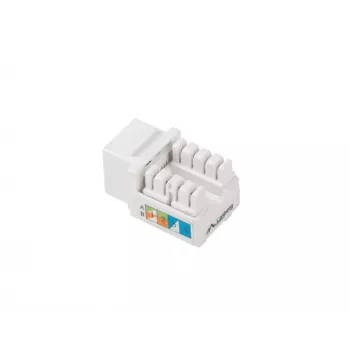 Moduł Keystone Lanberg KSU5-1090 kątowy biały RJ-45