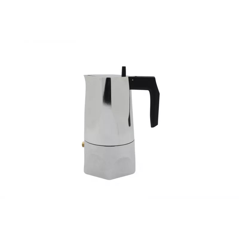 Alessi MT18/3 Ekspres do kawy Ossidiana, stal nierdzewna, aluminium, 3,5 x 18,5 x 40,5 cm