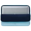 Etui na laptopa Rivacase Riva Szuzuka 14 cali Pastel niebieski — ochronne etui neoprenowe na laptopy 14 cali