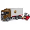 Scania Super 560R Vehicles UPS Container With Forklift