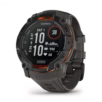 Garmin Instinct 3 Solar GPS Smartwatch 1,3-calowy MIP 176x176 dotykowy czarny