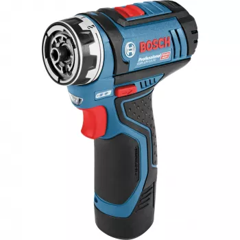 Bosch GSR 12V-15 FC Professional 1300 obr./min beznarzędziowy 600 g czarny, niebieski