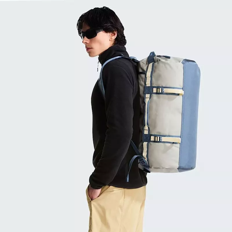 Torba podróżna The North Face Base Camp Duffel S - stone slab/granite szary