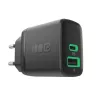 Ładowarka zielony Cell PowerSource Duo30 – 1× USB-A, 1× USB-C, 3A