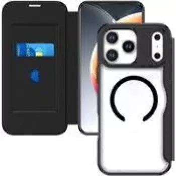 4Smarts Urban Pro Flipcase iPhone 17 Pro Max Qi2 ready czarny (541777)