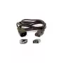 Kabel zasilający Eaton 1010081 Czarny 1,7 m Wtyk C14 Wtyczka zasilająca typ F