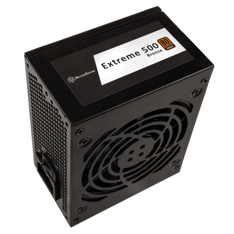 500 Watt SST-EX500-B Extreme SFX Zasilacz 80 PLUS Bronze - zasilacz do komputera/serwera - SFX (SST-EX500-B)
