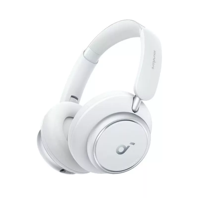 Soundcore by Anker Space Q45 Adaptacyjne słuchawki z redukcją szumów, redukują hałas nawet o 98%, ultra długi czas pracy 50 h, sterowanie aplikacją, dźwięk Hi-Res