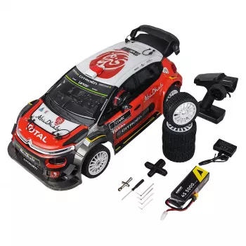 Amewi RC Rallye Citroen CR3 WRC HyperGo 4WD 1 7 RTR czarny/czerwony (21126)