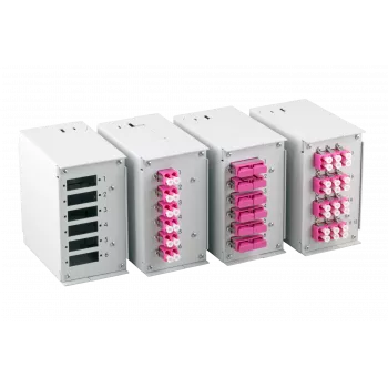 EFB Elektronik Panel czołowy dla 12x SC-S, LC-D, E2000 z otworami na śruby 2,8 mm