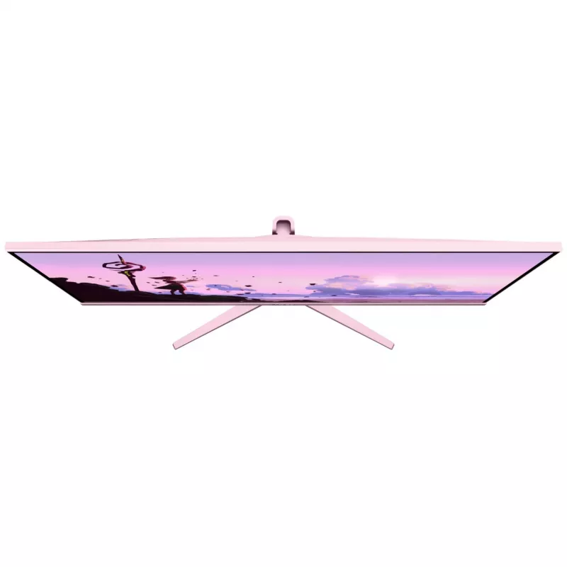 Monitor komputerowy Arozzi Nova 32 cale (80 cm) 2560×1440 Quad HD LED 1 ms 16:9 Różowy z głośnikami i VESA