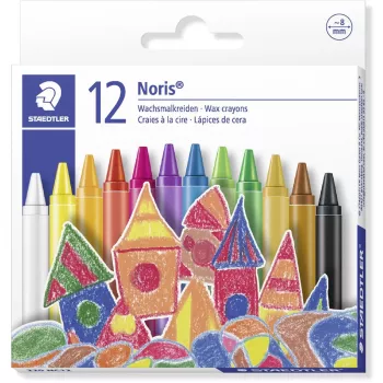 Kredka woskowa Staedtler 220 08 C12 Różne kolory 12 szt.