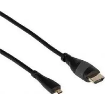 Joy-it HDMI-Cable Raspberry Pi [1x HDMI-Plug 1x HDMI-Plug D Micro] 1 m Czarny