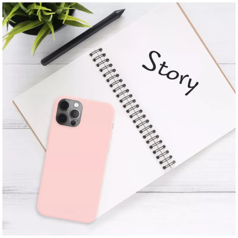 Phone tylna obudowa FIXED for Apple iPhone 16e, rubber, pink