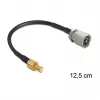 Kabel koncentryczny DeLOCK 88473 0,125 m FME SMB złoty czarny