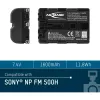 ANSMANN A-Son NP FM 500 H - Kamerabatterie Li-Ion 1500 mAh (5044503)