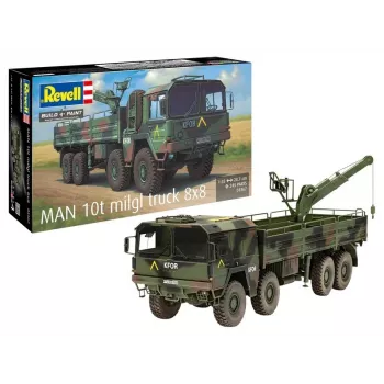 Zestaw modelu plastikowego REVELL Man 10T Milgl 8x8 Truck 1/35