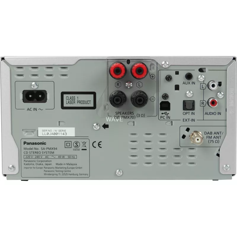 Domowy system audio micro Panasonic SC-PMX94EG-S