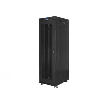 Stojąca szafa Lanberg FF01-6042-23BL 42U 1200kg Czarna