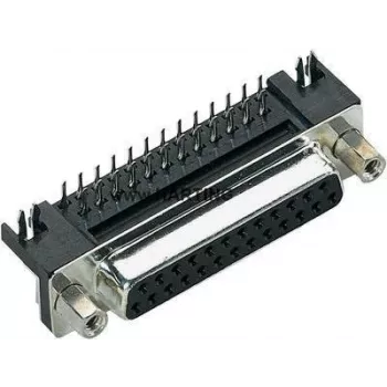 Złącze D-Sub Harting 09 68 463 5812 37-pinowe lutowane kątowe