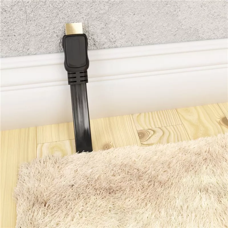 Goobay | Płaski kabel HDMI High Speed z Ethernetem | 61279 | HDMI męski (typ A) | HDMI (typ A) | HDMI do HDMI | 2 m