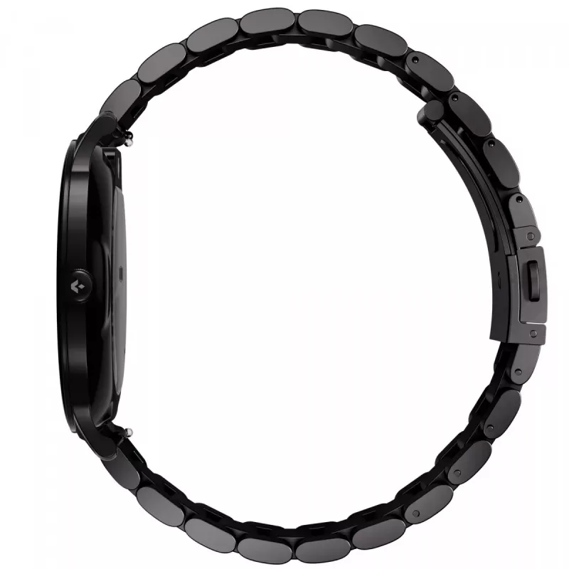 Smartwatch Garett Quantum — czarna stal nierdzewna