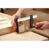 Ścisk F Bessey TPN20B6BE — otwarcie 20 cm, korpus aluminiowy, czarne i czerwone elementy