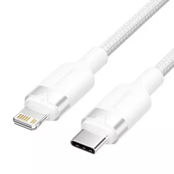 Kabel USB-C do Lightning Vention LAKWH — 2 m, biały
