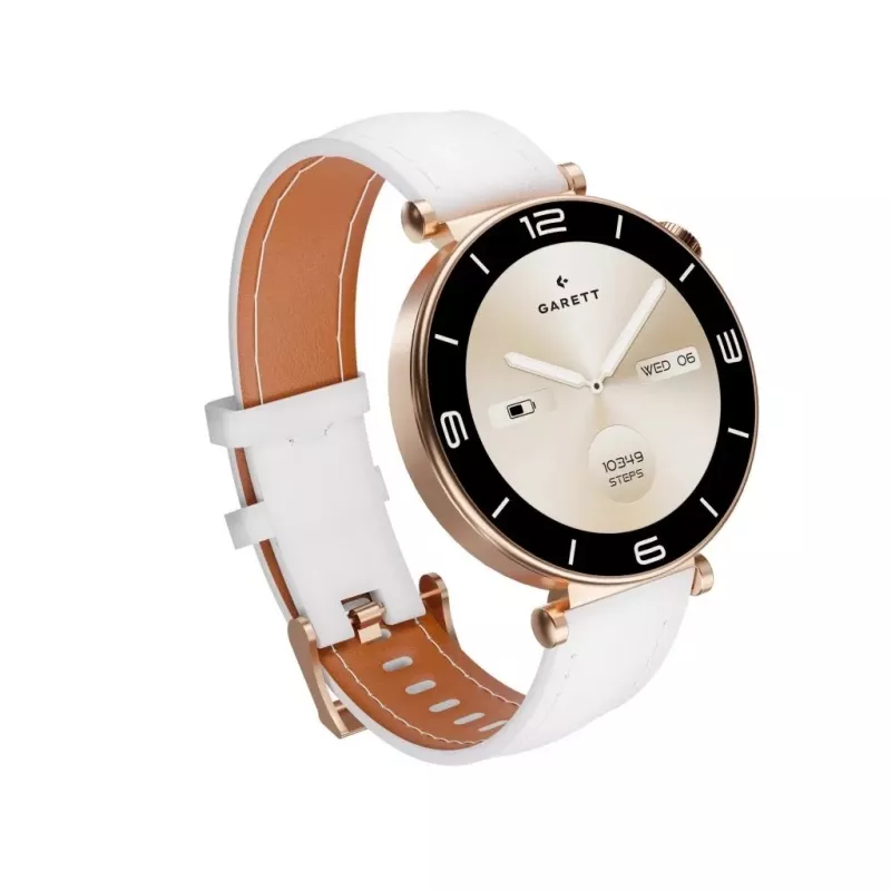 Smartwatch Garett Rose Pink Gold Steel