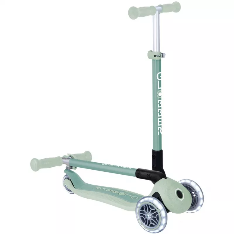 Primo Foldable Plus Lights Eco, hulajnoga Light Green