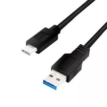 Logilink - Kabel USB - USB Typ A (W) do USB-C (M) - USB 3.2 Gen 1 - 3 A - 1 m - Czarny (CU0168)