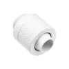 Złączka Alphacool 17624 mosiężna biała wysokość 27 mm średnica 2 cm