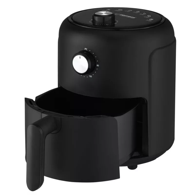 Frytkownica beztłuszczowa ESPERANZA EKA001, 2.6 L, 1000 W, 7 programów, czarna, kompaktowa nablatowa
