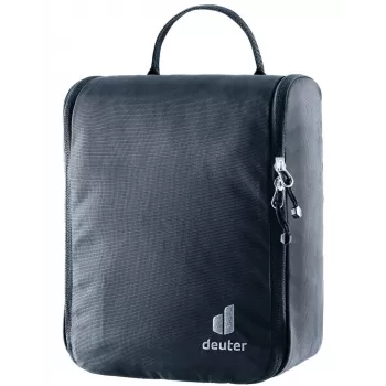 Kosmetyczka podróżna DEUTER Wash Center II, kompaktowy organizer na przybory toaletowe, czarny