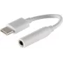ShiverPeaks Audio kabel S/CONN 14-05020 0.1m 3.5mm USB Type-C Biały