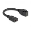 Kabel HDMI DeLOCK 90685 HDMI typ A standardowy 0,2 m czarny