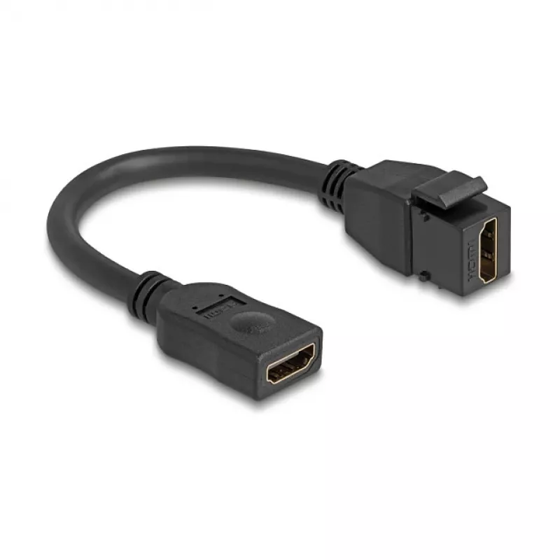 Kabel HDMI DeLOCK 90685 HDMI typ A standardowy 0,2 m czarny