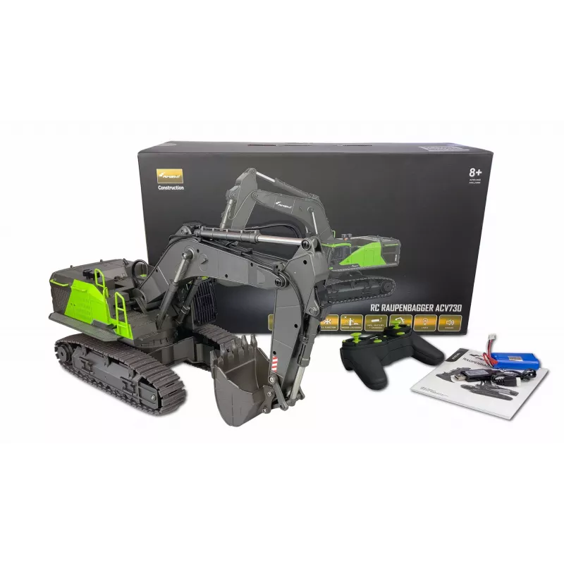 Amewi ACV730 V3 zdalnie sterowany model koparki RC Silnik elektryczny 1:14 (22516)