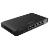 Router bezprzewodowy RUIJIE RG-EG105G-V3 Dwuzakresowy Wi‑Fi 5, 2 rdzenie, 128 MB RAM, 32 MB pamięci flash, 4 porty LAN + 2 porty WAN Gigabit, czarny