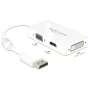Kabel DeLOCK 0,16 m DisplayPort VGA HDMI DVI-D