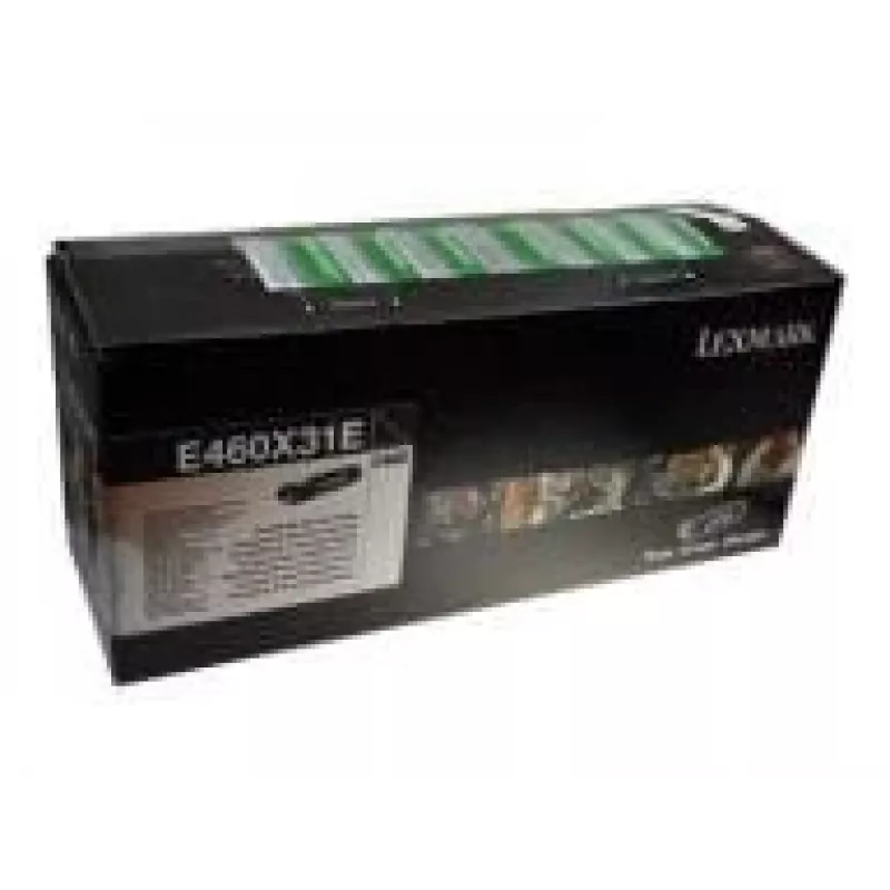 Kaseta z tonerem Lexmark E460X31E 10000 stron Czarny