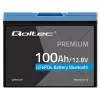 Akumulator LiFePO4 QOLTEC 12.8V 100Ah z Bluetooth — 12.8 V 100 Ah