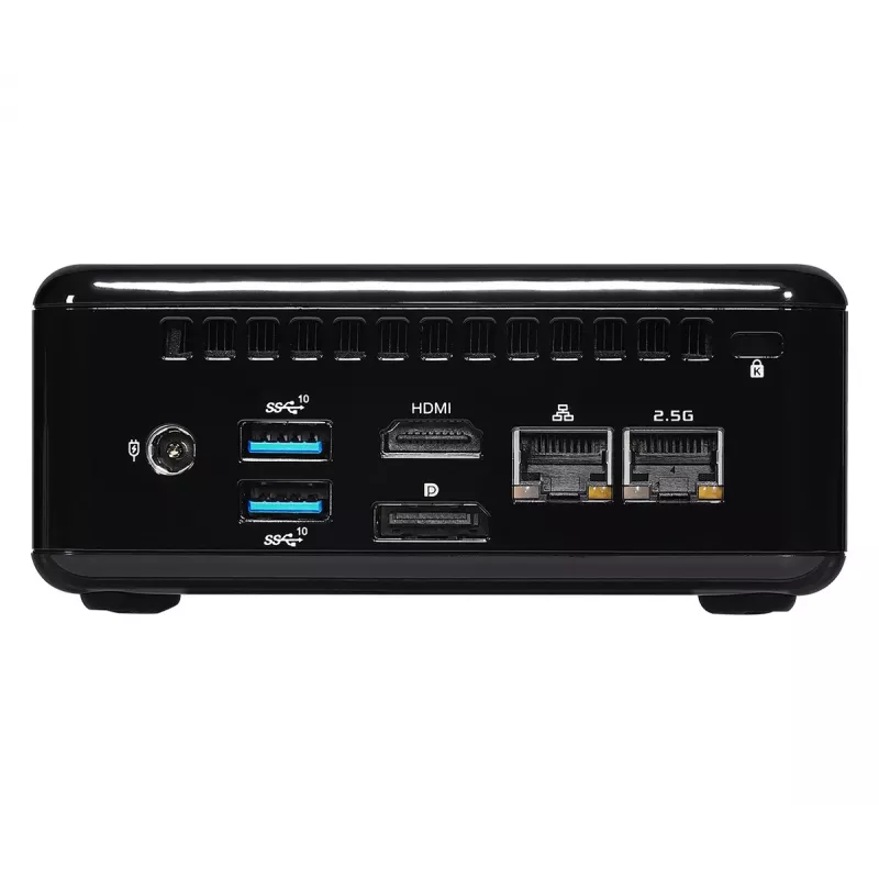 ASRock NUC BOX-1165G7 szt. o pojemności 0,6 l Czarny i7-1165G7 4,7 GHz