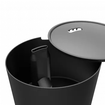 Duux | Neo | Nawilżacz inteligentny | Pojemność zbiornika na wodę 5 L | Do pomieszczeń do 50 m² | Ultradźwiękowy | Wydajność nawilżania 500 ml/h | Czarny