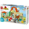Zestaw konstrukcyjny LEGO DUPLO Opieka nad zwierzętami gospodarskimi 10416 — 74 elementy, 2 minifigurki, wiek 2+